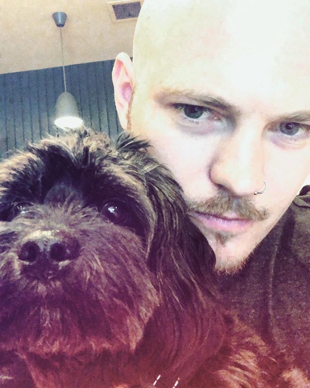CharlieBiles's tweet photo. When you and your pup are about to drop the hottest mixtape of 2019 🔥 https://t.co/LxXc6M9mwd https://t.co/e0CPdbsYMc
