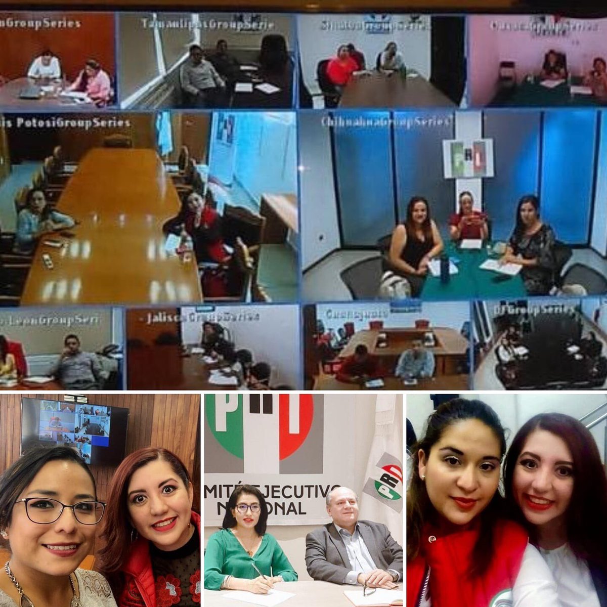 ONMPRITamaulip1's tweet photo. Tuvimos video conferencia para revisar los últimos detalles de la #2Generacion de la @ENMPRIISTAS desde @prisanluis #LaCausaNosUne @PRITampsOficial @OnmpriNacional @ONMPRITamaulip1 @YahleelAbdalaC @HildaFloresE @CopitziYesenia @thella_r @sasso_mily https://t.co/dnh32xZ1FK