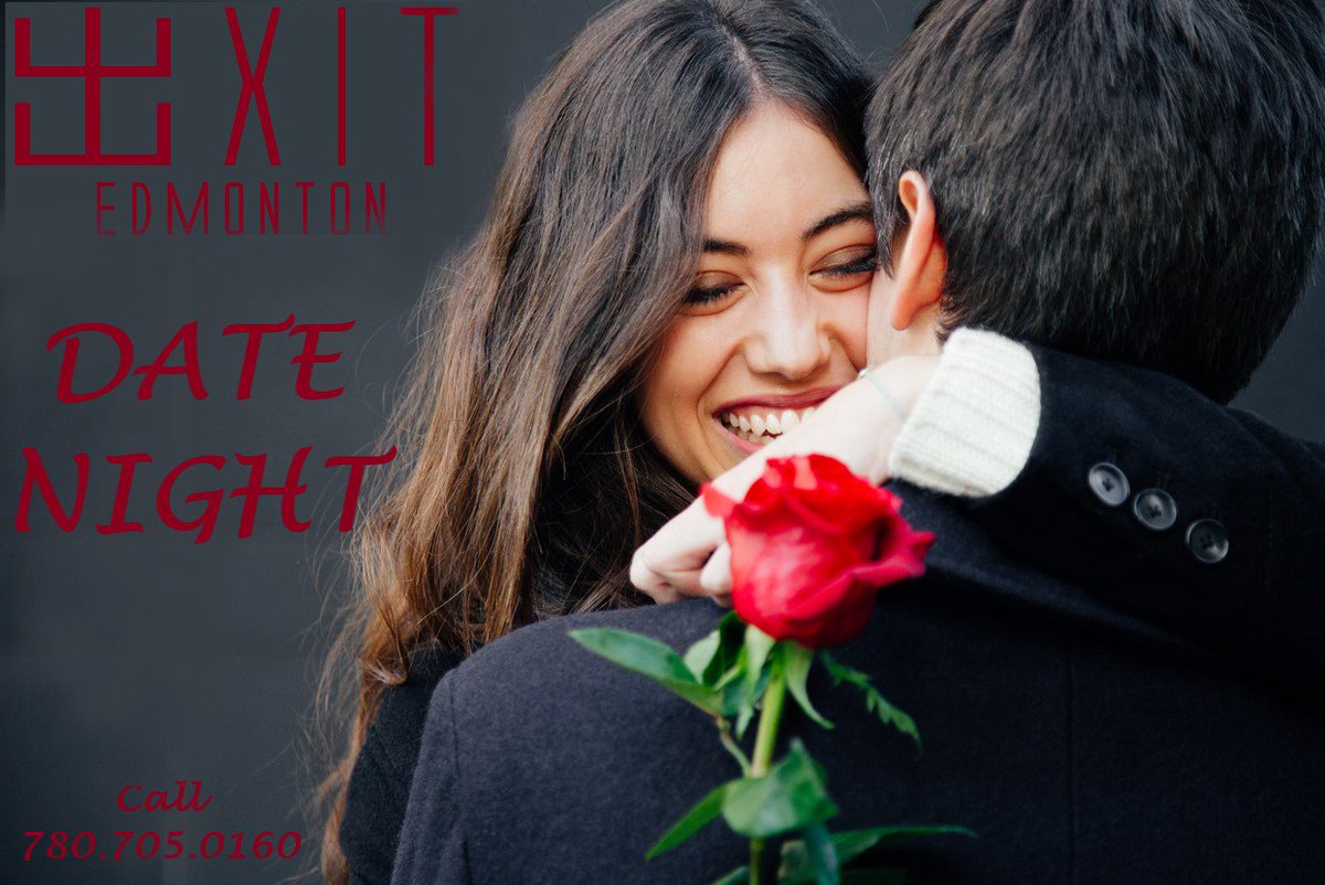 exit_edmonton's tweet image. Date Night at EXIT Edmonton this Thursday July 18th, 2019!!!! One FREE rose given to that special someone at the end of your game. More roses available for purchase. To book please call (780)705-0160 and let us know how many roses you'll need for your date night.