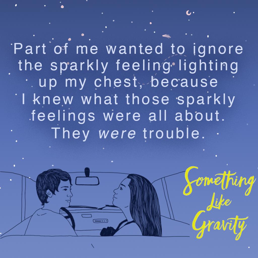 simonteen's tweet photo. Has someone ever given you butterflies? #SomethingLikeGravity @asmithauthor https://t.co/WUkycshrRM