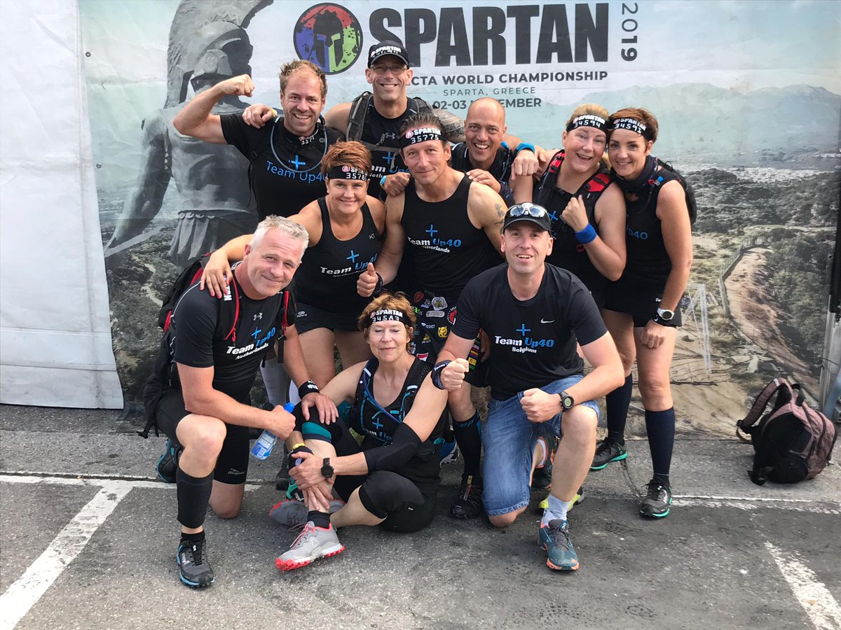 teamUp40's tweet photo. The #Uppies are rocking @SpartanRace #Morzine #Trifecta on day 1 #WeTakeCare #Proudtobeanuppie https://t.co/JdJjxP2Bzm