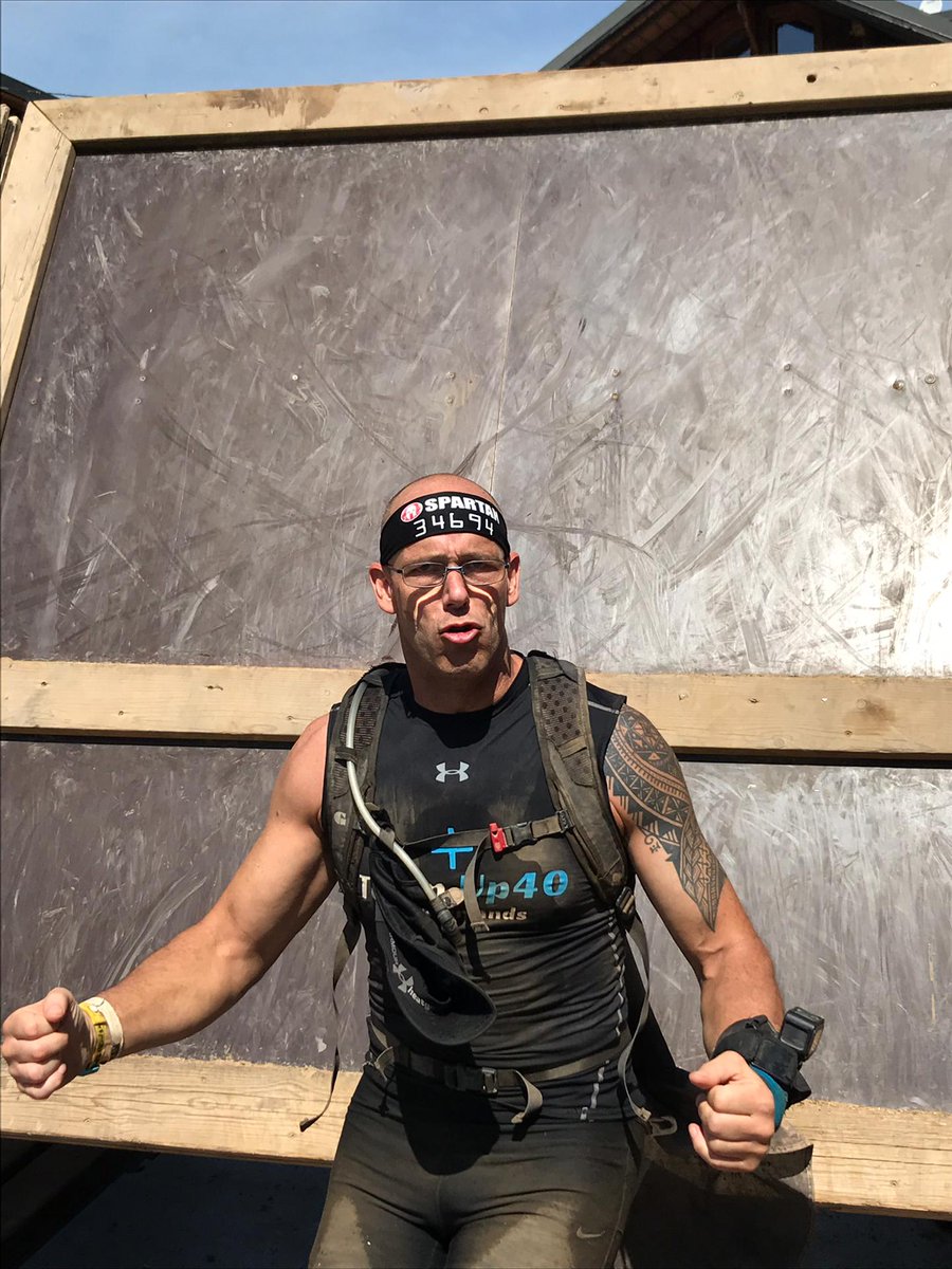 The #Uppies are rocking <a href="/SpartanRace/">spartan</a> #Morzine #Trifecta on day 1 #WeTakeCare #Proudtobeanuppie