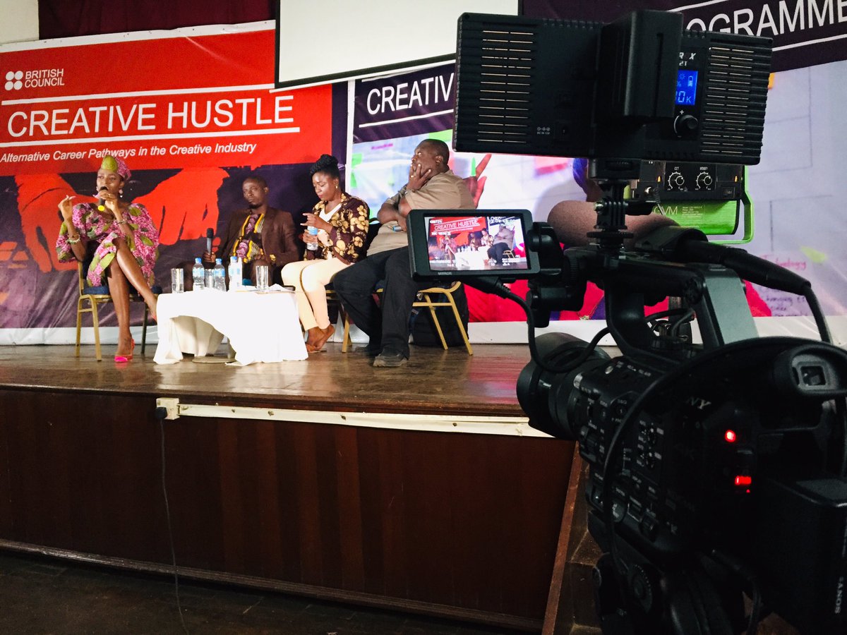 barmmyboy's tweet photo. Great turnout yesterday for the Creative Hustle panel presentation and discussion titled: Building a Career in Filmmaking in Sierra Leone. @tonyreilly5 @WeOwnTV @slbritish @ArthurPratt2 
#CreativeHustle 
#FreetownMediaCentre https://t.co/rZV4V5gAGv