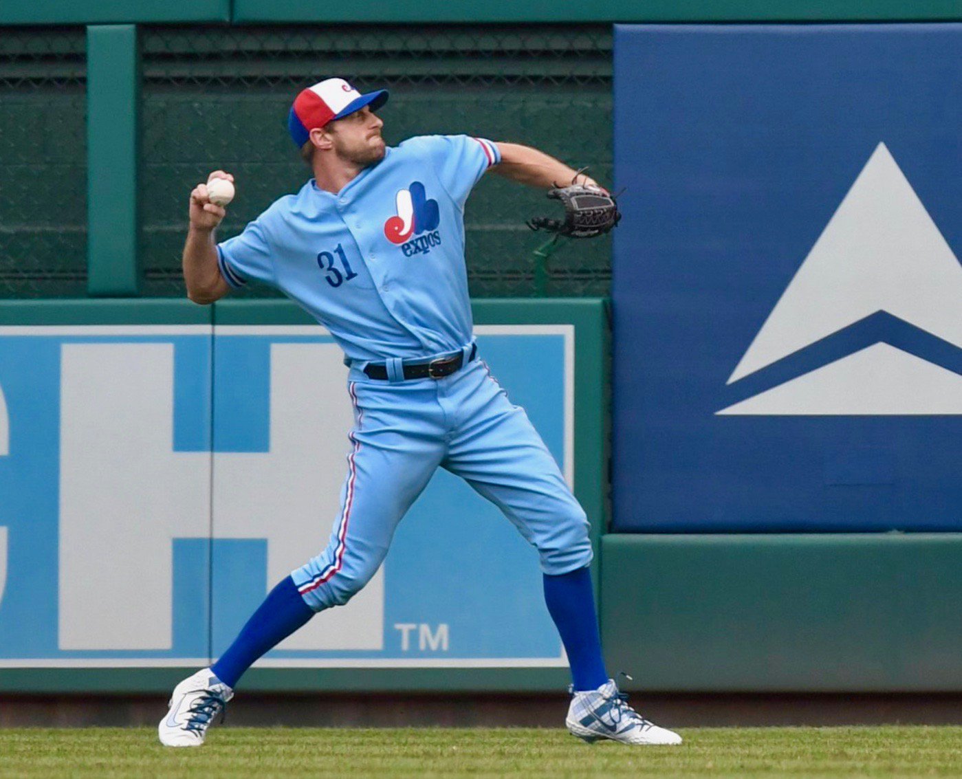 Matt Oswalt on X: I know this isn't as earth shaking as all the NBA trades  and earthquakes going on but the Montreal Expos throwback unis the @ Nationals are wearing today are