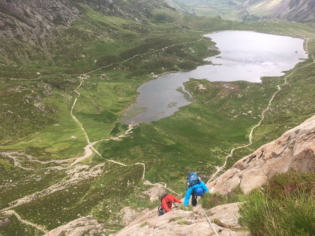 Great couple of days in North Wales this week. Climbing and Scrambling in Cwm Idwal. Loads of learning and solid belays! <a href="/the_AMI/">The AMI</a>
