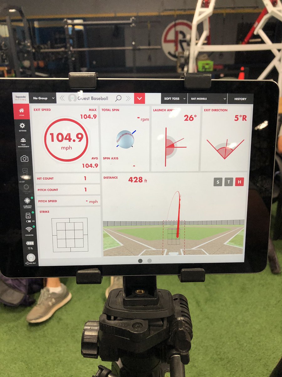 SwingAngryLLC's tweet photo. Spending some time in the @VBLBaseball league with @ZacCole_ and the @wborogenerals getting some @rapsodo hitting in. #barrels #DamageMode https://t.co/9UeNPHApBK