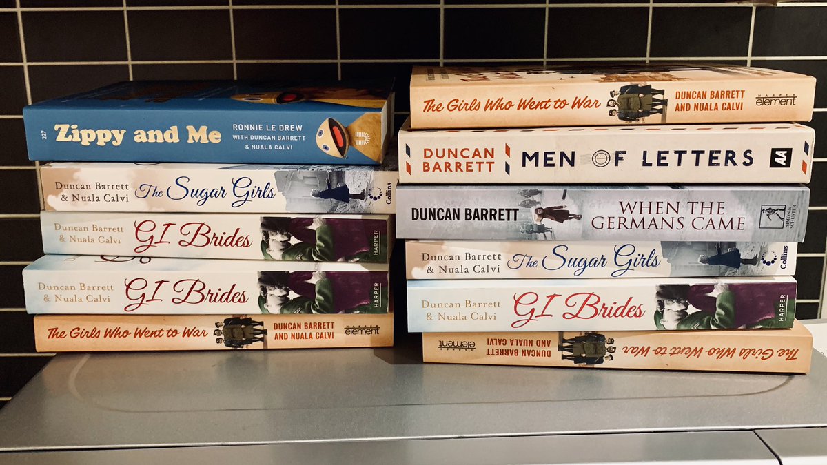 BarrettsBooks's tweet image. If anyone in #Liverpool would like a signed copy of one of these books for £7, give me a shout. They were left over from a talk I did earlier today and I could do without having to lug them all the way home again! I’m around until lunchtime on Tuesday, bottom end of Duke Street.