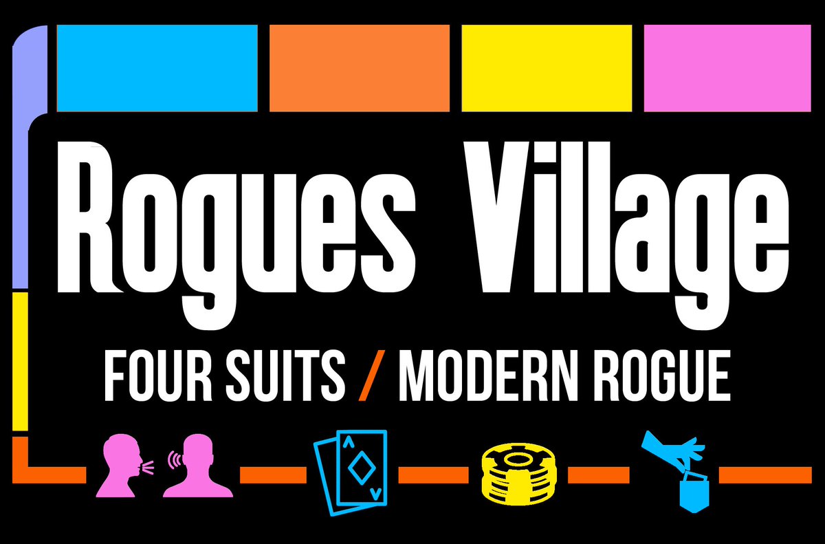 We'll see you there ;)

#Defcon27

foursuitsmagic.com/roguesvillage