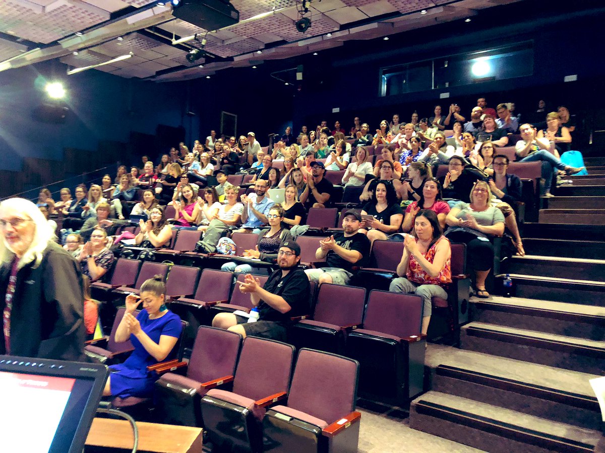 LesleyTrudel's tweet photo. It’s Saturday afternoon and this amazing group of educators are taking time out of their summer to attend the Lost Prizes Seminars @uwinnipeg.  #dedication #professionaldevelopment #yourock https://t.co/lUOLNanv2N
