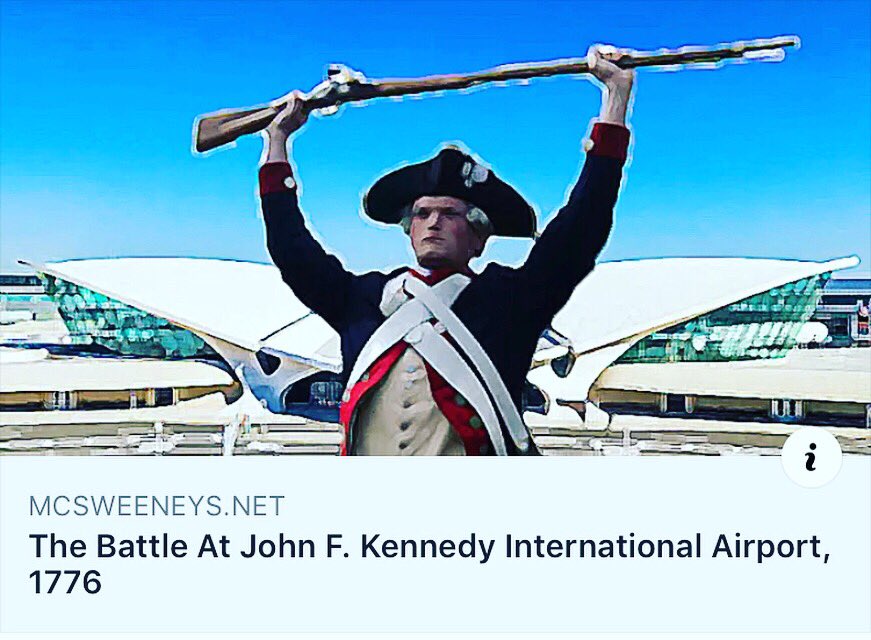 Skullamanga's tweet photo. Let’s all pause to remember all the lives lost at the battle of JFK Airport #haha #lol #dumbassinchief #selectivehistory #selectivefacts https://t.co/VPoz4zJVxO