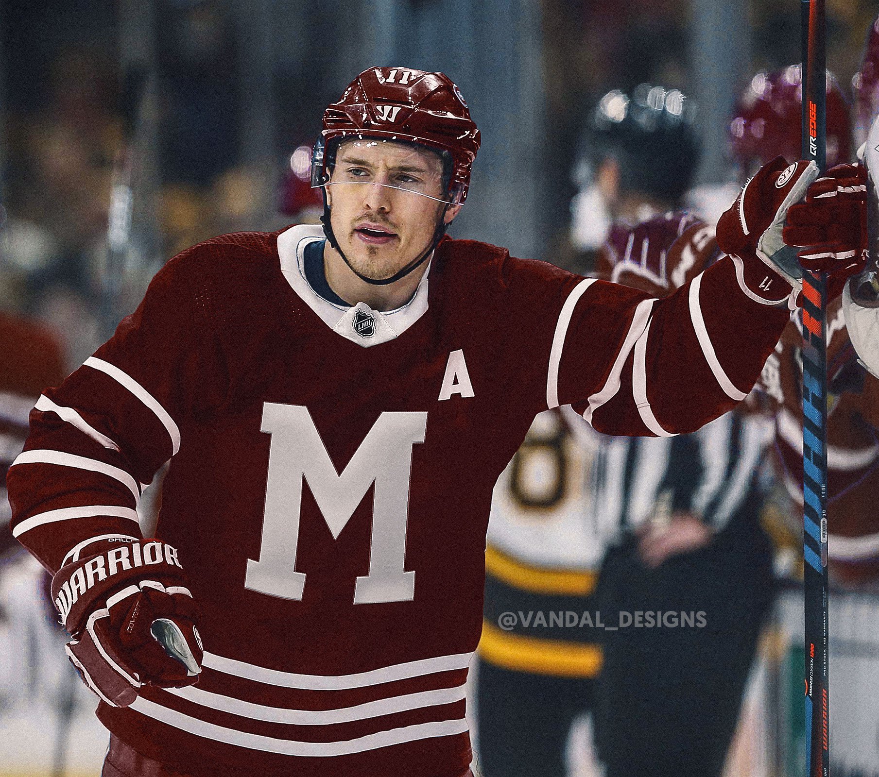 Montreal 2025 maroons jersey