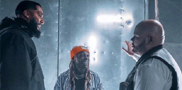 .<a href="/fatjoe/">FAT JOE</a>, <a href="/LilTunechi/">Lil Wayne WEEZY F</a> &amp; Dre off <a href="/COOLANDDRE/">COOLANDDRE</a> link on the official #Pullin video! bit.ly/2JfVlI5