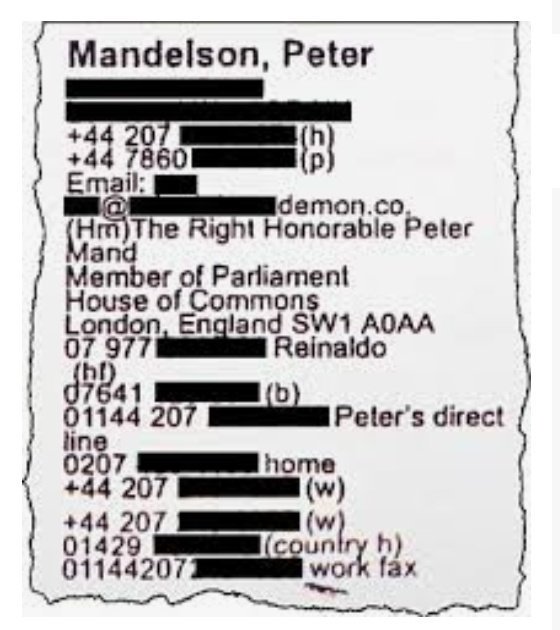 If the number of entries in Jeffrey Epstein's phone book is any indication as to the status of a politician, Peter Mandelson, with no fewer than 10 numbers, must have made it to the very top of the greasy pole. Was he on speed dial?  https://twitter.com/ciabaudo/status/1010818589622980609?s=19
