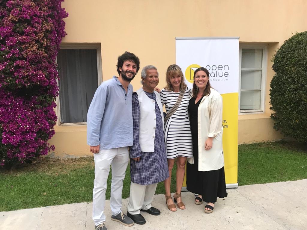 OpenValueFound's tweet image. La mejor forma de acabar un sábado #impacto #yunus #openvalue