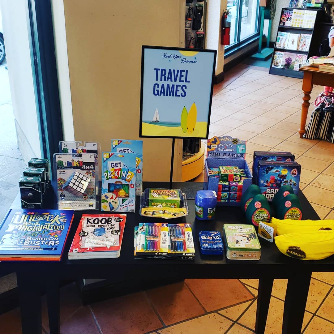 BNStateElm's tweet photo. From celebrating the 50th anniversary of #woodstock , making those plane/car trips more bearable with our great selection of travel games, to having 20% off our #NookGlowlight3 ! Summer is packed with great deals so swing on by! 
#arewethereyet #summerof69 #summervacation #travel https://t.co/IRmsYech8T