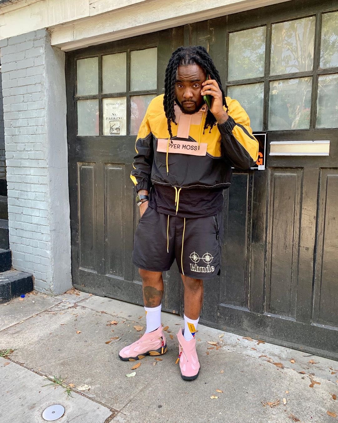 Sneakers on Twitter: ".@Wale follows no @pyermoss x Reebok Mobius Experiment 3 “Pale Pink” on-foot. #BokBoyz https://t.co/3R3LaorICp" /