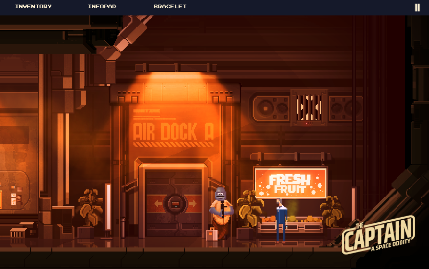 Sysiac's tweet image. Checking out the vitamins while waiting for my transit -The Captain. #thecaptaingame #sysiacgames #screenshotsaturday