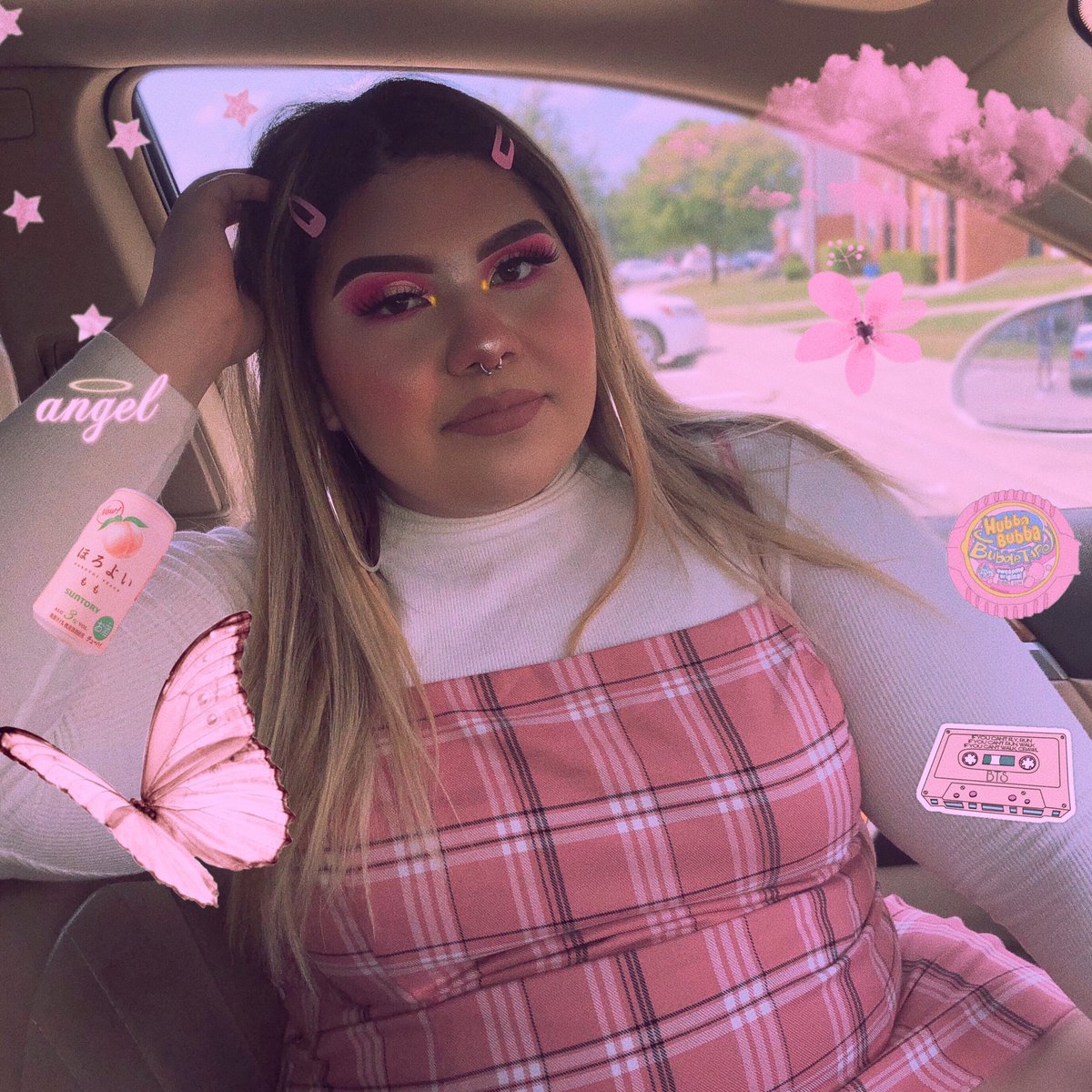 ch3rrygrl111's tweet image. Pretty in pink 🐽🌸💒🎀