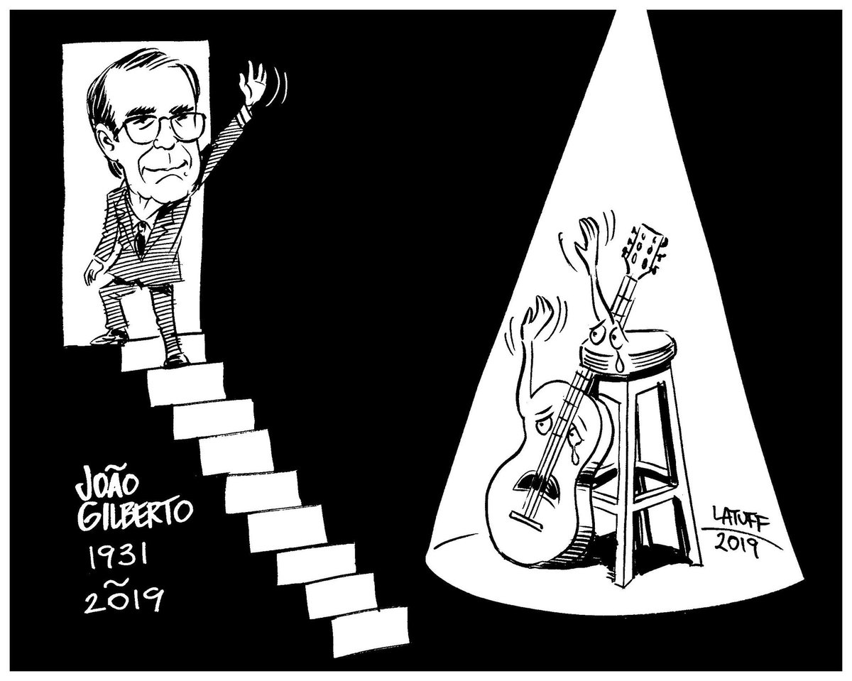 MKACITV5M's tweet photo. Dessin de @LatuffCartoons 🙏
Le chanteur brésilien João Gilberto, inventeur de la bossa nova, est mort à 88 ans
L'interprète et guitariste s'est éteint samedi à Rio de Janeiro...
🎤🎼🎸
#JoaGilberto #RIP #RIPJoaoGilberto #Brasil 🇧🇷 https://t.co/y7lrfkeqSC