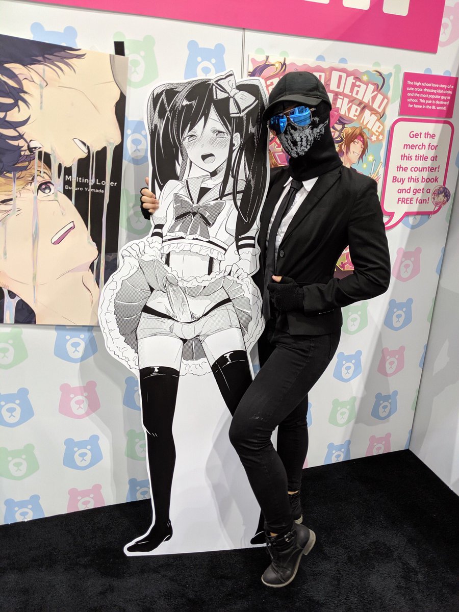 Having a lot of fun cosplaying a certain someone at AX #Shadman #Shadbase #...