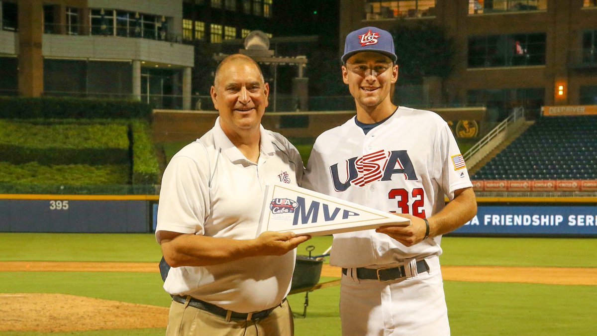 A week of incredible baseball 👏🏼 Thank you to Cuba for a great series and congrats to our award winners: Outstanding Pitcher @mxmeyer22, Outstanding Hitter Yordanis Samon and MVP @CowserColton!