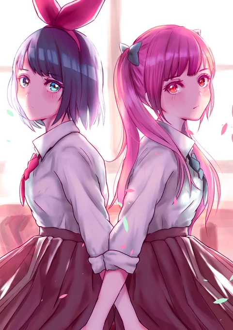 オメシス×制服×放課後(*'Д`)
絵柄迷走中・・・・ 