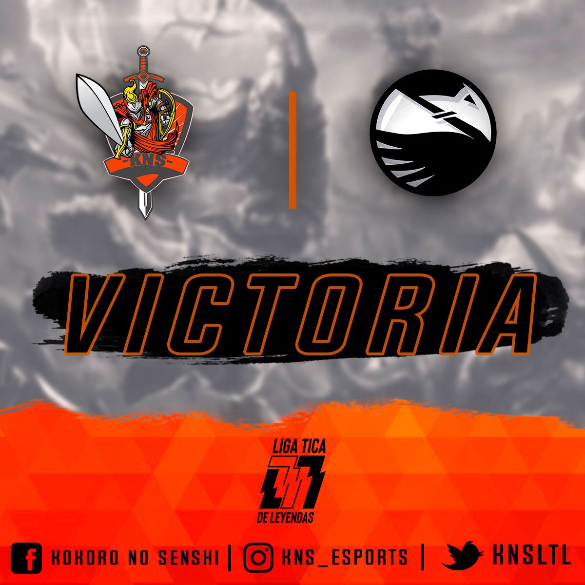 KNSLTL's tweet photo. Valiosísima victoria frente a @zwan_gg en el primer día de la sexta fecha de @LigaTicaLoL.
#GoKNS #LTL19 https://t.co/4pV4g1SUC5