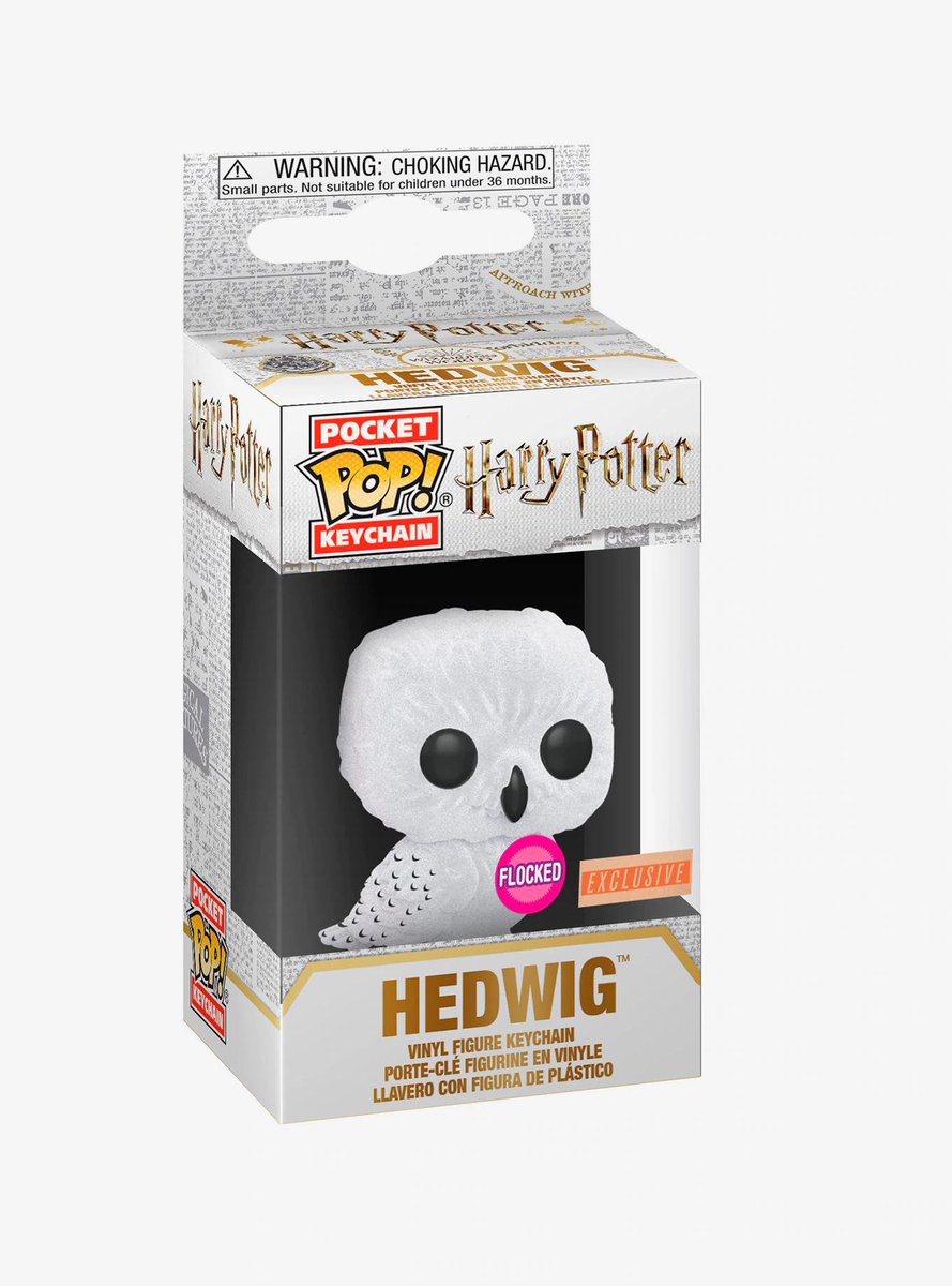 hedwig flocked funko pop