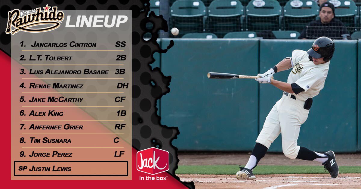 Visalia Rawhide tweet media