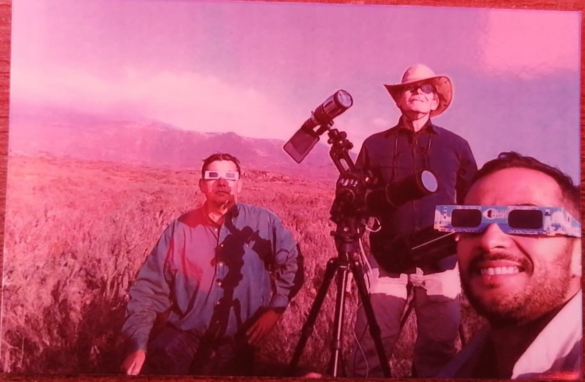 eclipsewatcher's tweet image. Success at Chilean solar eclipse on the centreline with first use of video camera array using 4 simultaneous exposures.