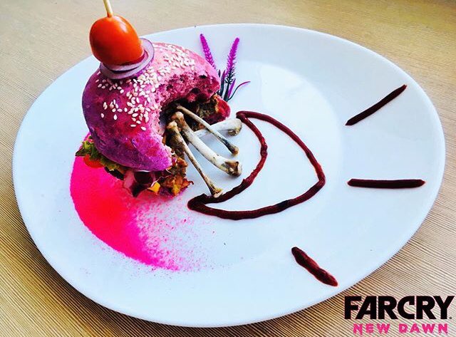 ValeryGame's tweet image. FARCRY New Dawn BURGER 😘

#farcry #farcrynewdawn #newdawn #ubi #Creative #burger #Food #pink 
 
@UbisoftRussia @UbisoftCanada @FarCrygame @FarCryFR @farcry_fans @UbisoftSupport @UbisoftME @UbisoftItalia @UbisoftPL @UbisoftToronto @UbisoftClub
@Ubisoft_Spain @UBISOFT_JAPAN