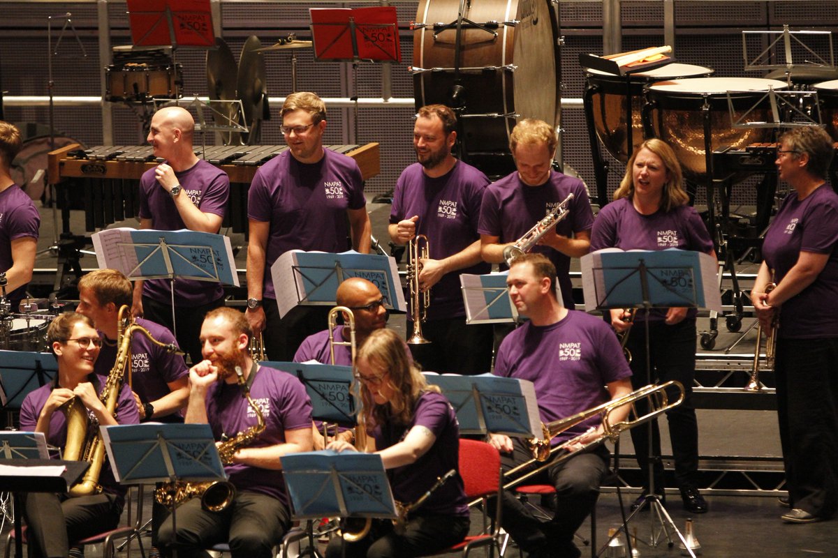 CliveDBeasley's tweet photo. @NMPATrust A few photos of the #nmpat50 Alumni Big Band https://t.co/UyWm6cfTVS