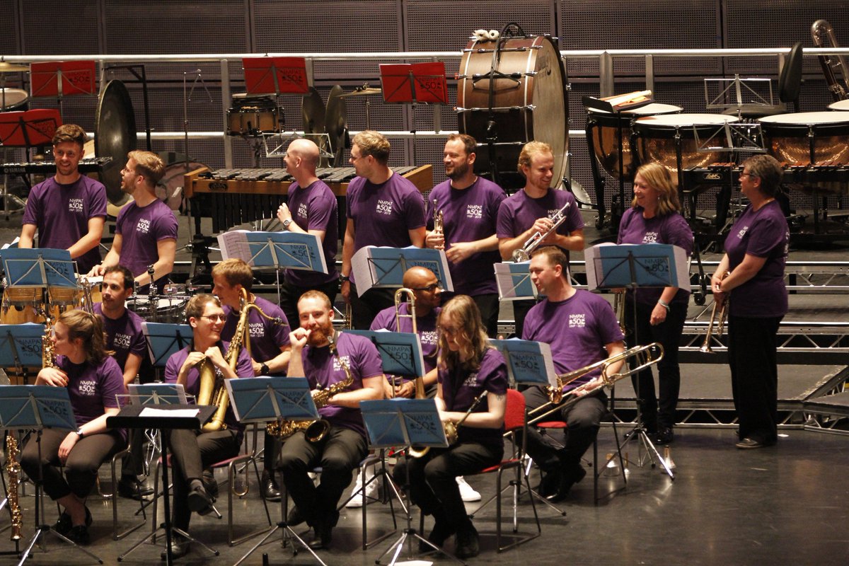 CliveDBeasley's tweet photo. @NMPATrust A few photos of the #nmpat50 Alumni Big Band https://t.co/UyWm6cfTVS