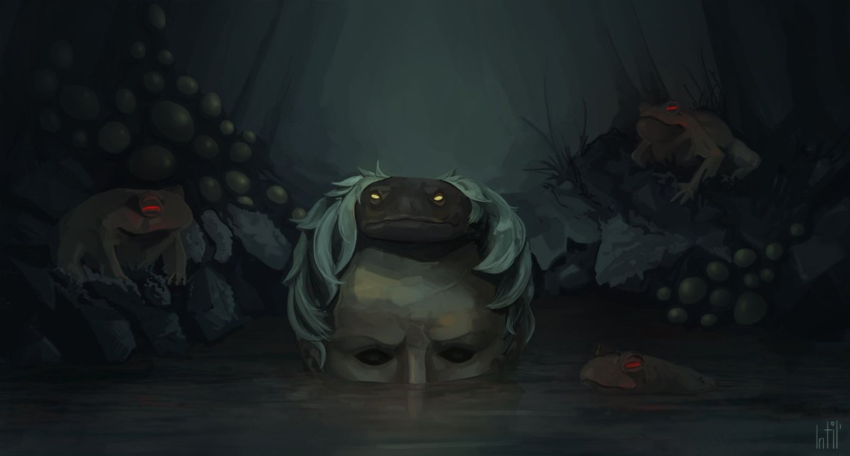 int1ll's tweet photo. Hastur and toads

#GoodOmens https://t.co/cVVCej74W3