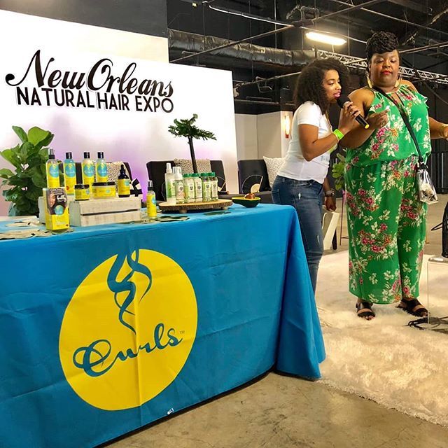 CheneseLewis's tweet photo. Monique with @curls gave a great informational presentation about the brand at the @neworleansnaturalhairexpo! #NONHE #NONHExpo2019 #EssenceFest https://t.co/hAMhNxr3Pl https://t.co/tCm5GSpw8O