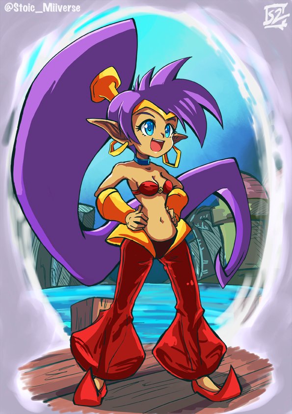 ~Bright Eyed and Bushy Tailed~ #Shantae5 #Shantae #CutieSaturday