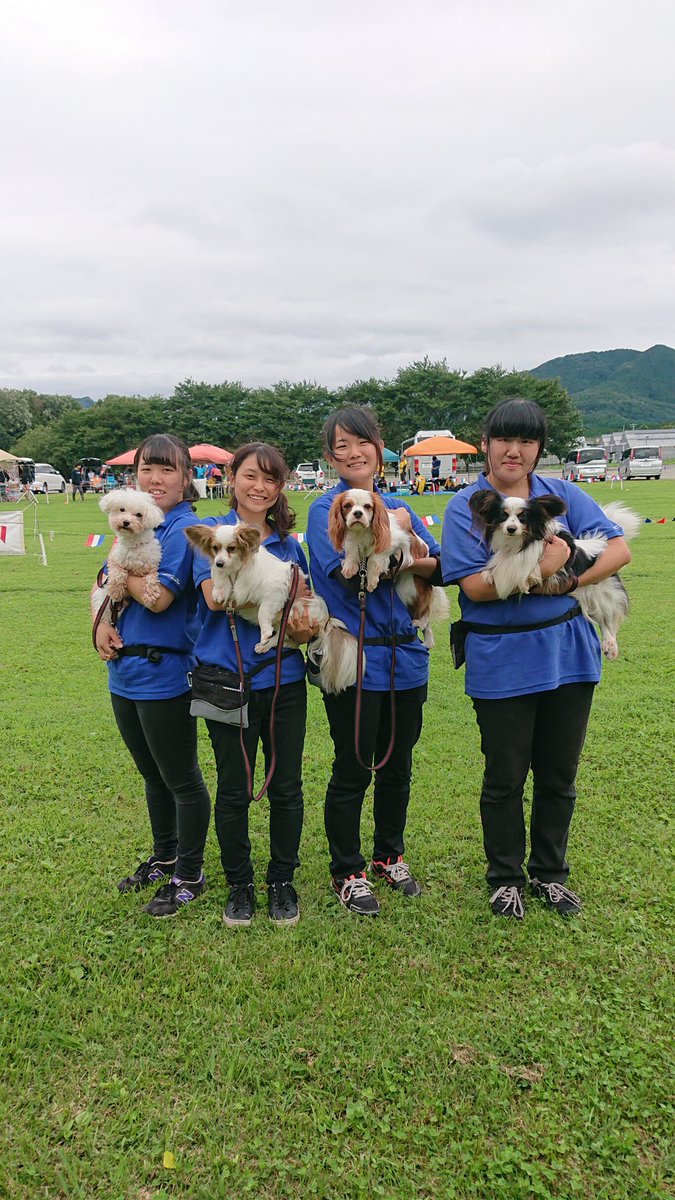 tbcpet's tweet photo. ☆飼育・しつけ学科☆
本日はロマンチック村にてディスクドッグ大会に学生達が出場します！！
朝早くから会場設営を手伝いました！
卒業生も出場しますよ🎶

1日がんばります！ https://t.co/MP6SP1lBRH