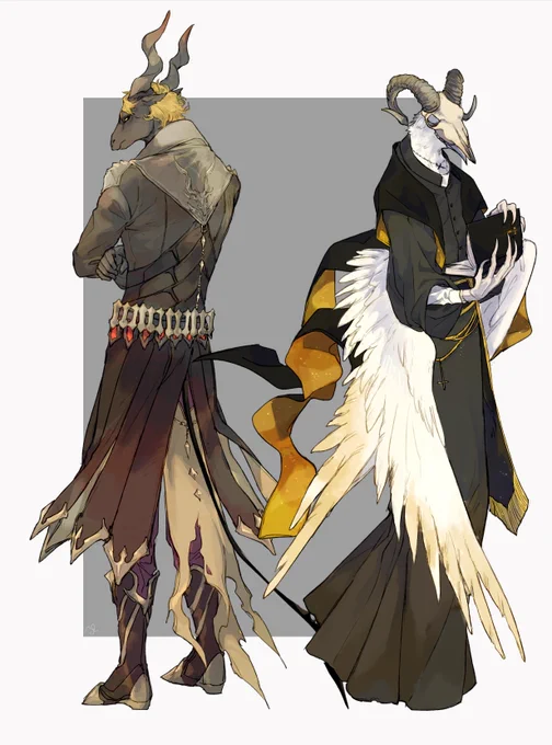 黒い山羊と白い烏 