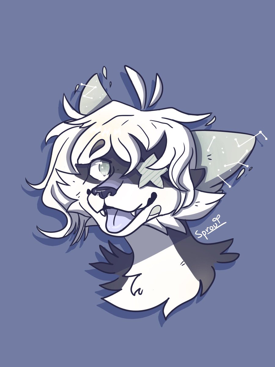 BusySpaceCat's tweet image. headshots that i dont think i posted! #furryart #furryfandom