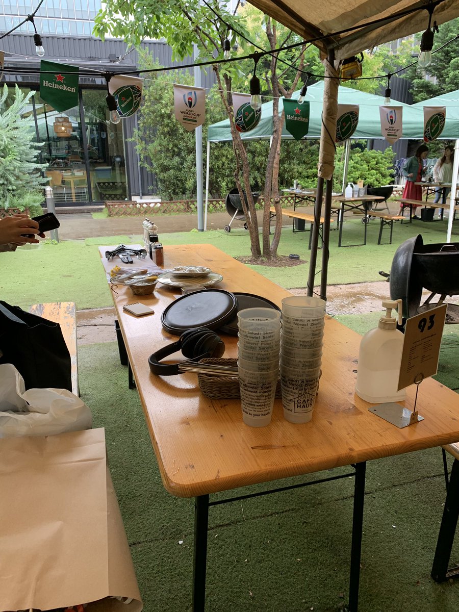 はぐれ小児純情派 コンタクト外し忘れ V Twitter バーベキュー 雨 Bbq 豊洲 ららぽーと