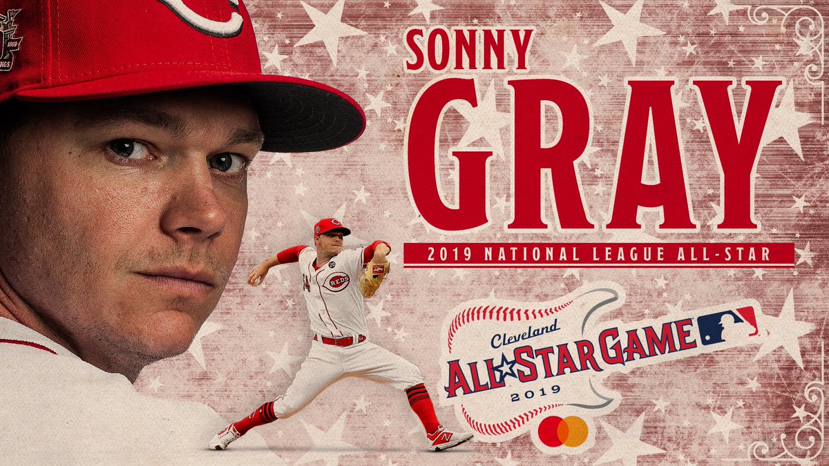 Sonny Gray has been added to the NL All-Stars as a replacement for Max Scherzer. Congrats, Sonny! ⭐️

#BornToBaseball | #AllStarGame