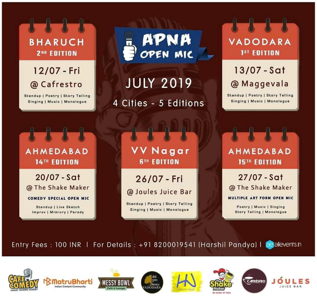 HarshilPandya_'s tweet photo. #apnaopenmic #gujaratopenmic #openmic https://t.co/jBoLqPywmW