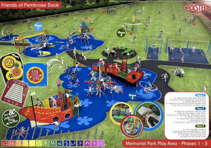 Please help the Friends of Pembroke Dock Memorial Park with their second attempt to get Big Lottery funding for new play equipment in the Memorial Park by filling in this very short survey: forms.gle/TczuBMMmVMd4Lw…. It takes less than 3 mins!