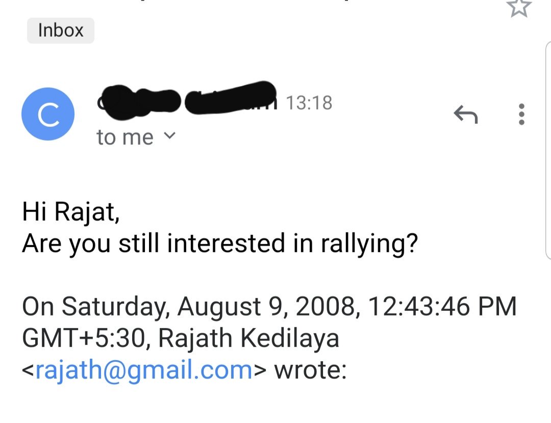Rajath Kedilaya tweet media