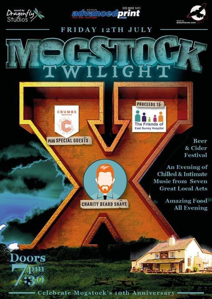 FRIDAY 12th JULY - We kick the weekend off in style with Mogstock Twilight X.

The evening will include live music, a charity beard shave, beer festival and BBQ. Come on down from 7.30pm

#beardshave #fundraising #livemusic #beerfest #bbq #goodfun #thesportsman
