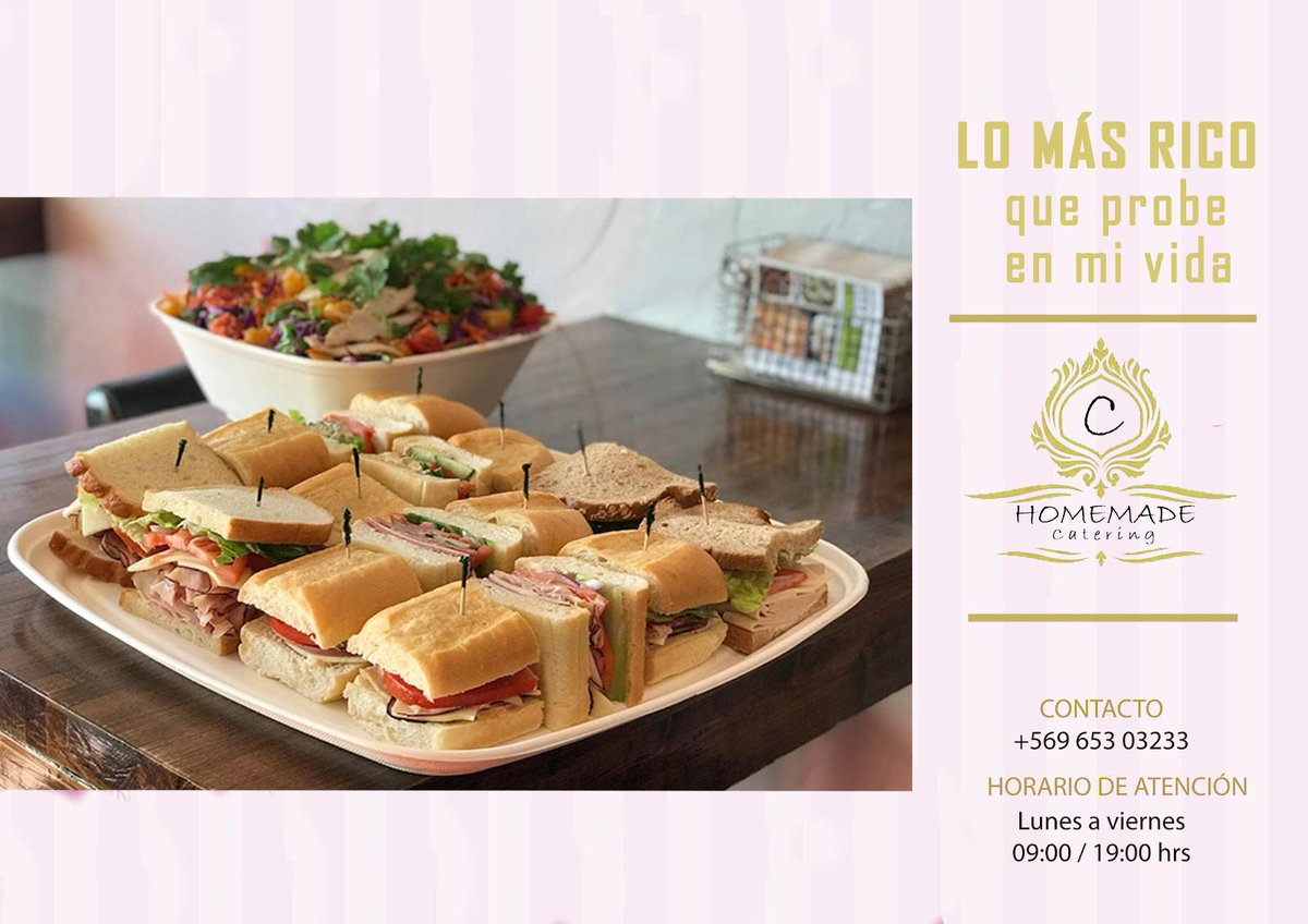 Digitrux1's tweet image. Se trabajó las siguientes piezas gráficas para @HomeMadeCatering 🍰. La campaña realizada llevó el nombre de &quot;Lo más rico que probé en mi vida&quot;, aprovechando la propuesta de valor que nos ofrece. Quedaron muy satisfechos. Gracias por las confianza.😎