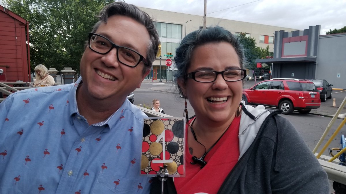 backtotheeegg's tweet photo. Punky reggae 45rpm party tonight on BTTE, DJ @AbeniZara of Radioland is co-hosting and co-curating. The fun begins at midnight. @KBOO ooooo #pdxradio https://t.co/5fgkdTohOi