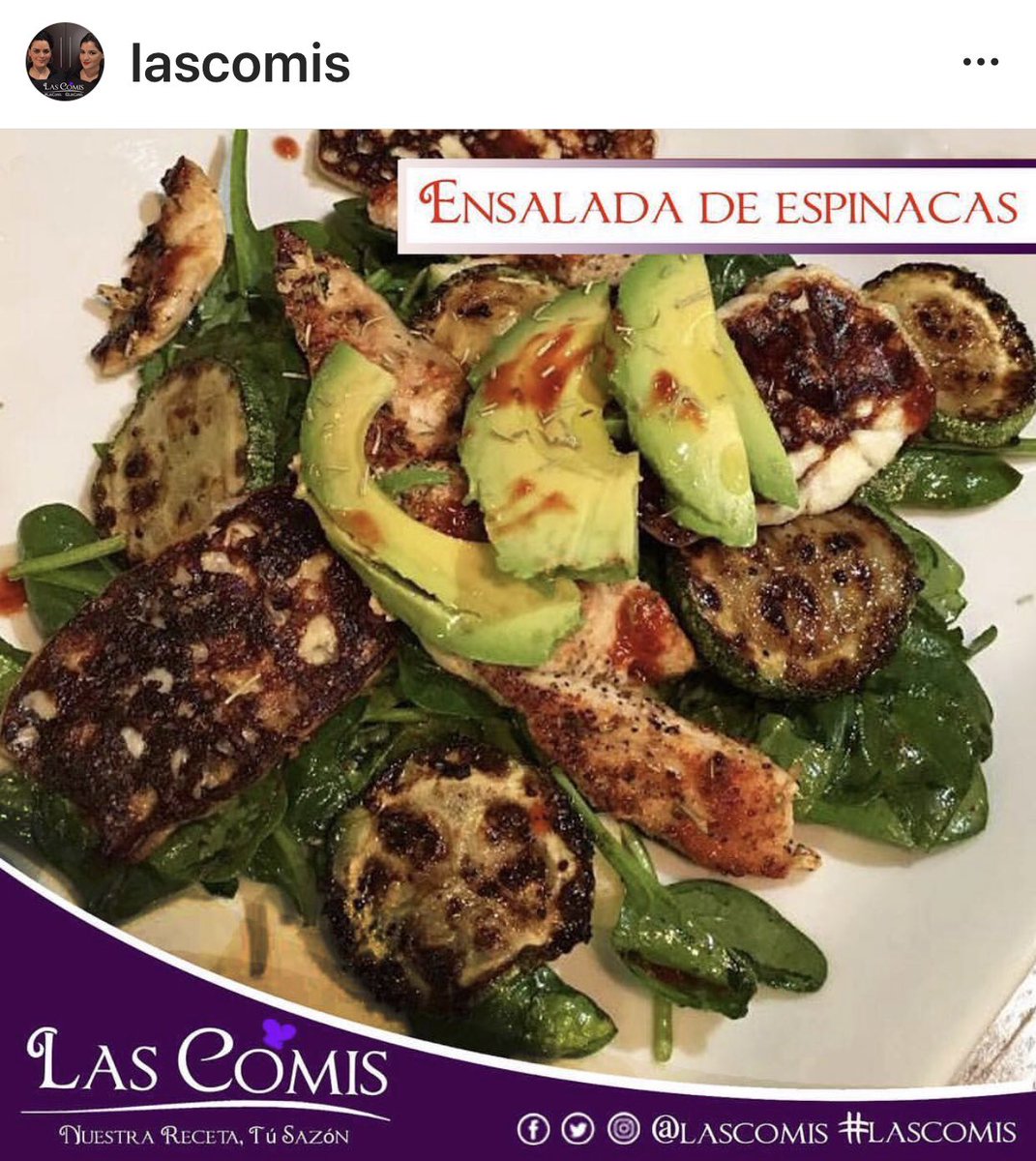 De las primeras #recetas que pueden encontrar en #instagram en la #foto #entomatadas #caseras #ensalada de #espinacas #yumi 😍