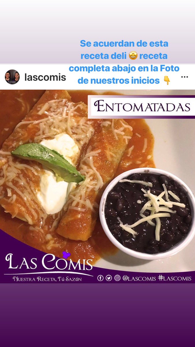 LasComis's tweet photo. De las primeras #recetas que pueden encontrar en #instagram en la #foto #entomatadas #caseras #ensalada de #espinacas #yumi 😍 https://t.co/zkf5sELSSq