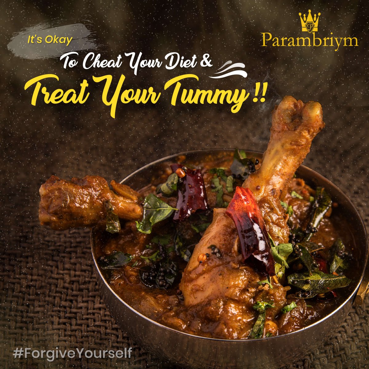 Parambriyms's tweet photo. Are you on a strict diet and simply can’t resist even the sight of delicious food? 

It’s okay to break your diet for one day and indulge in some lip-smacking good food! 😋😉

After all,you can forgive yourself for one day, right? Head straight to Parambriym! 

#ForgivenessDay https://t.co/59U1Ep6iiY